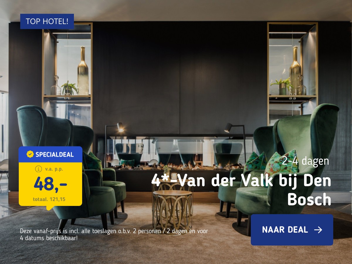 4*-Van der Valk hotel tussen Utrecht en Den Bosch