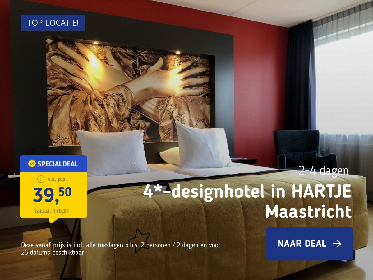 4*-designhotel in Maastricht