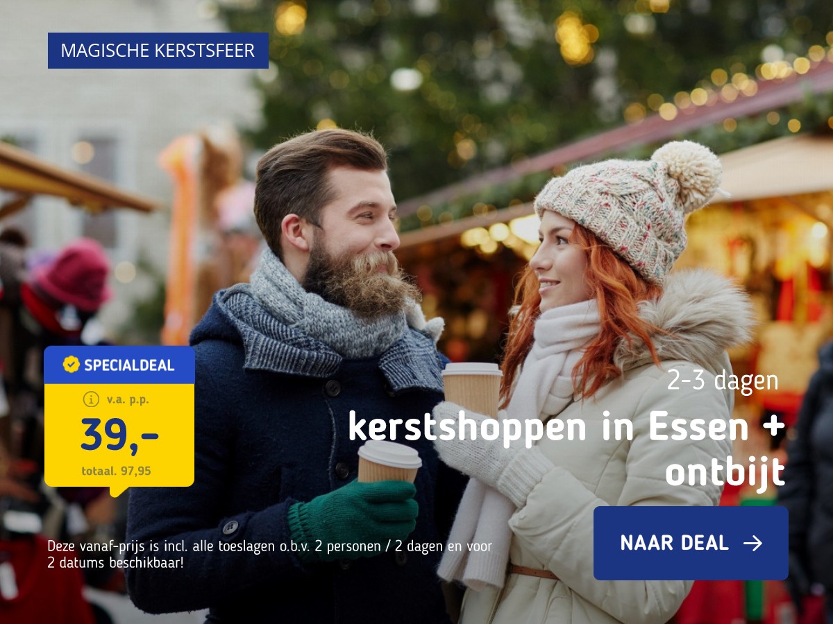 Geniet van de kerstsfeer in Essen incl. ontbijt