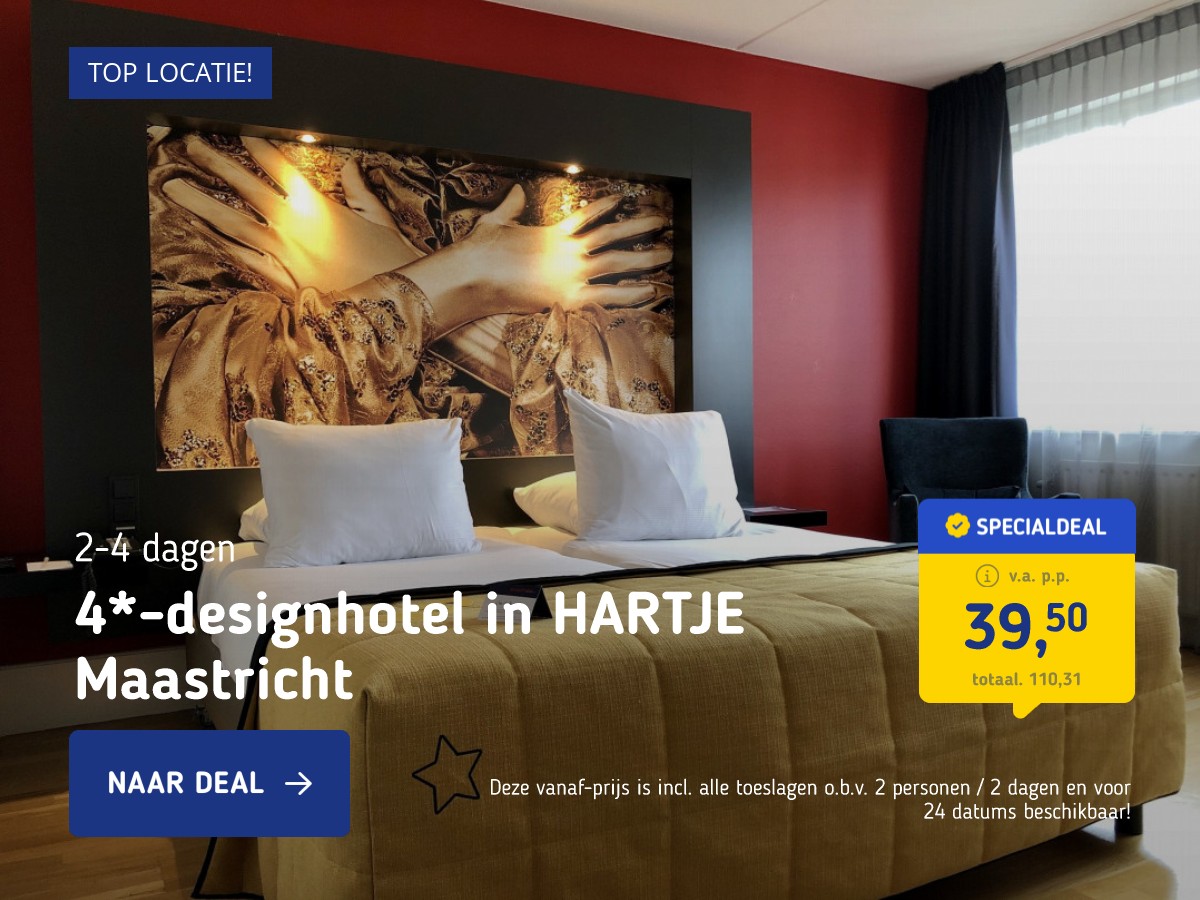 4*-designhotel in Maastricht