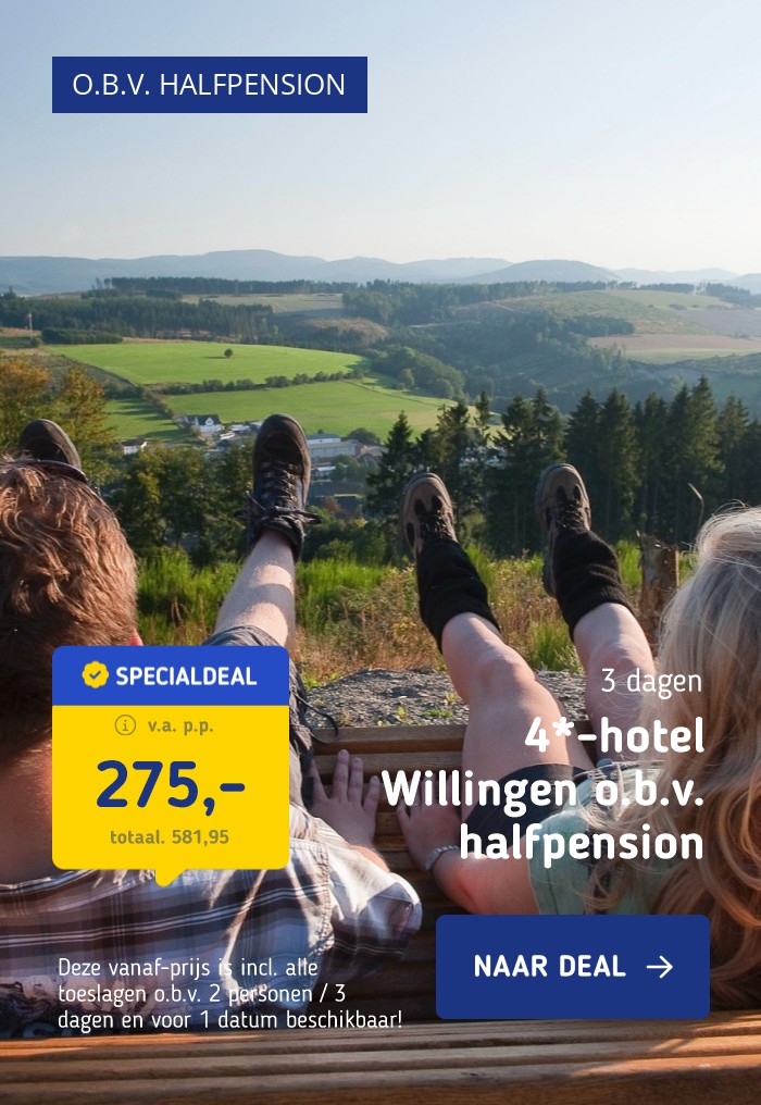 Halfpension in de natuur in Willingen, Sauerland